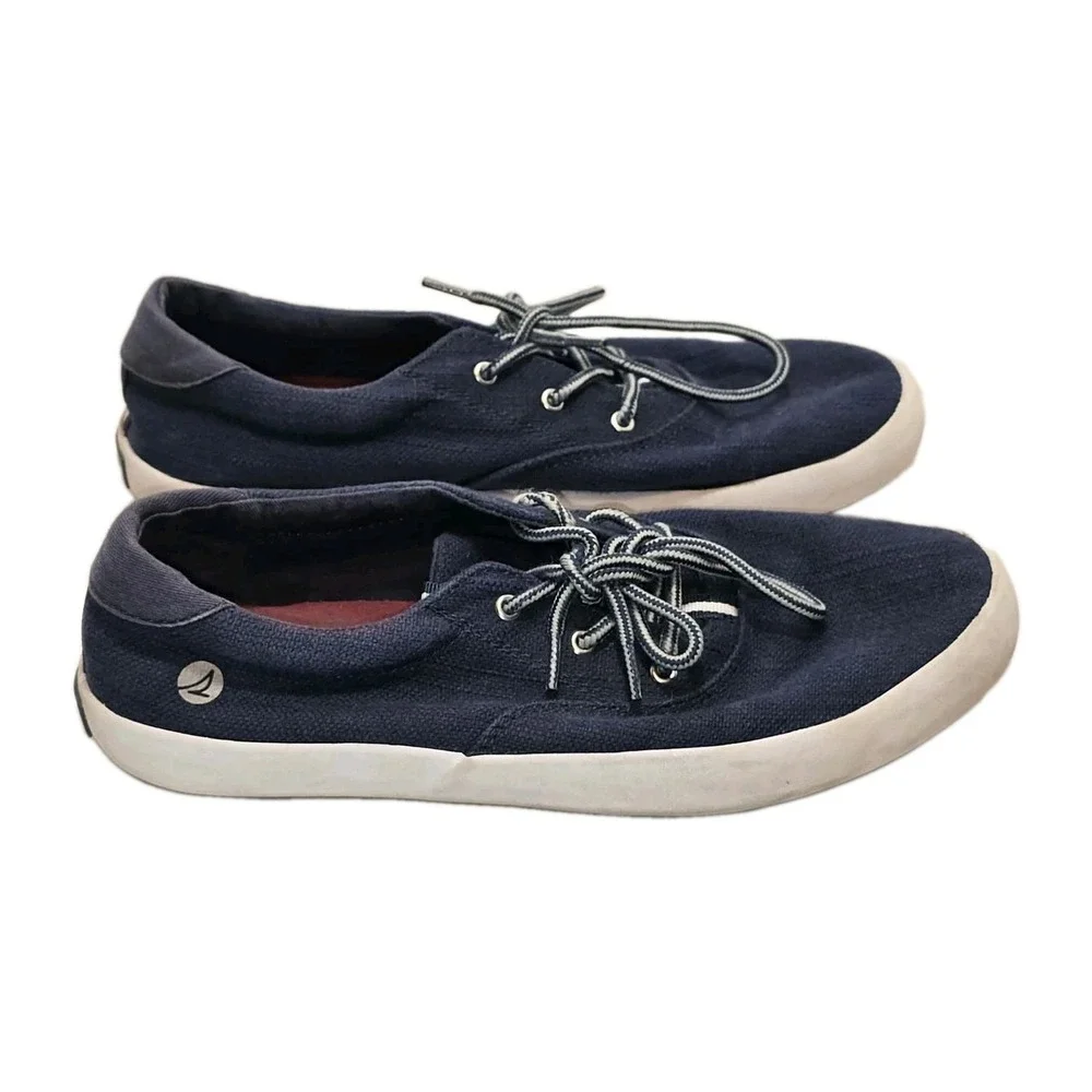 Sperry Women's US 6M Navy Canvas Sneakers You'll Reach For Every Single Day